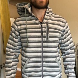 Lululemon men’s striped hoodie